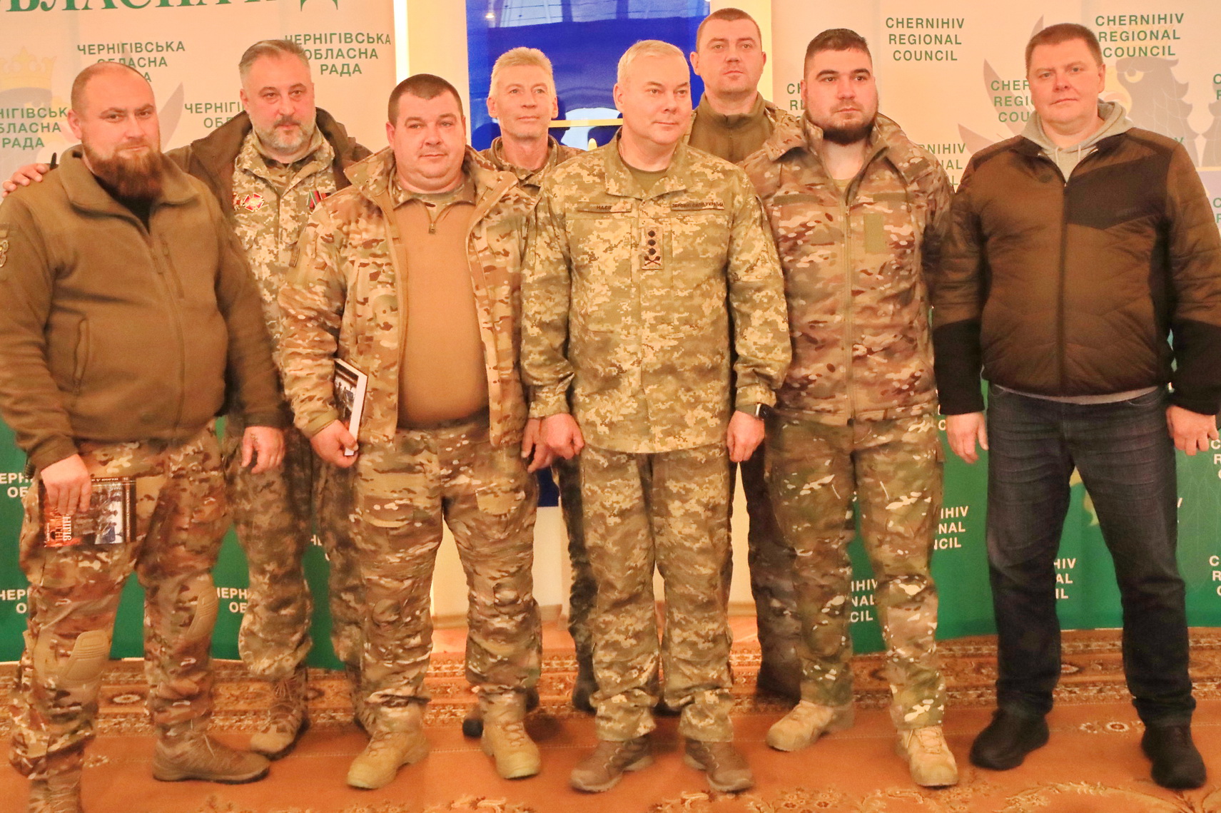 Наєв із бійцями