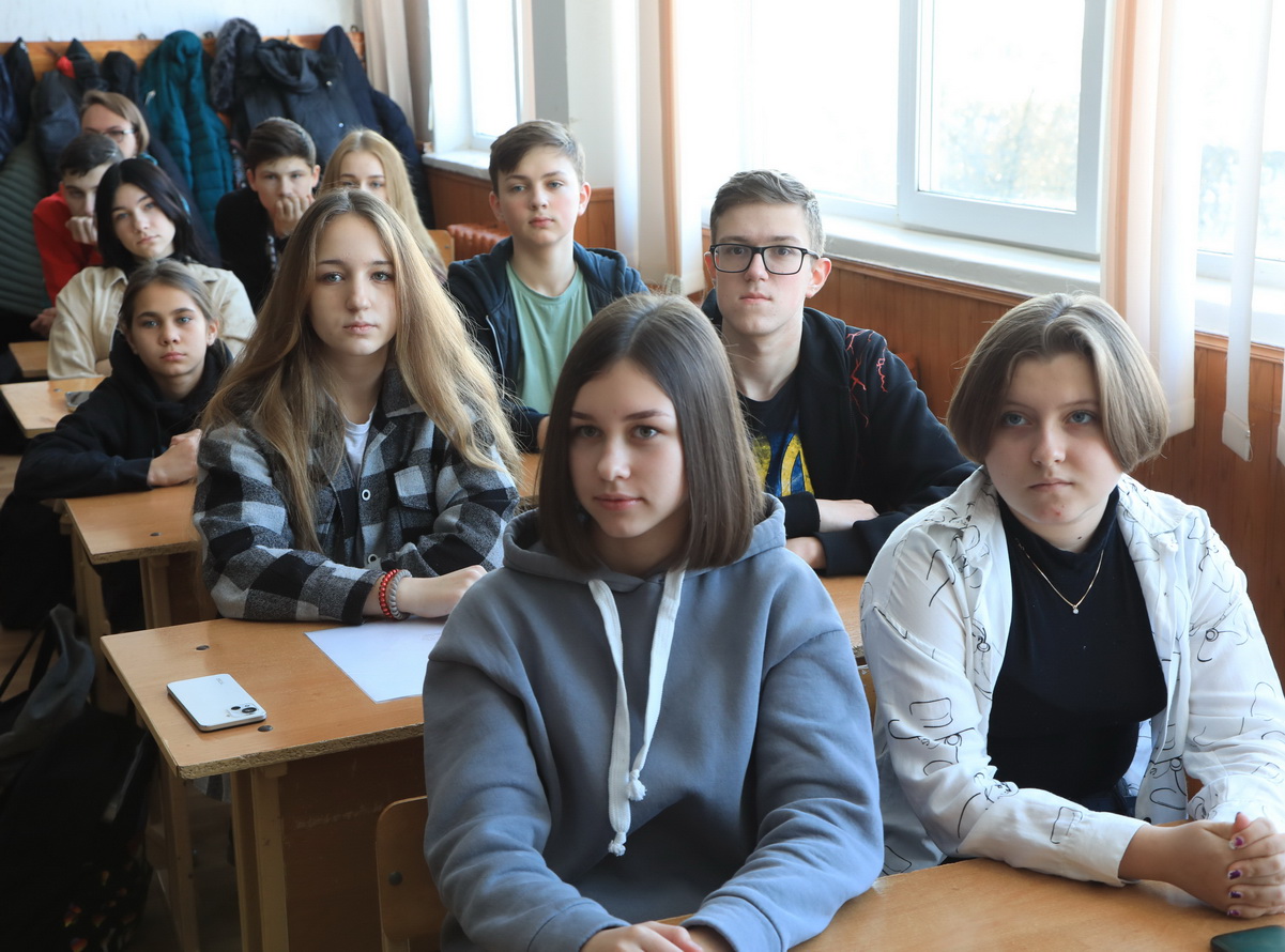 Учні слухали уважно