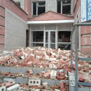 Чернігівську «районку» кацапи обстрілювали щоденно