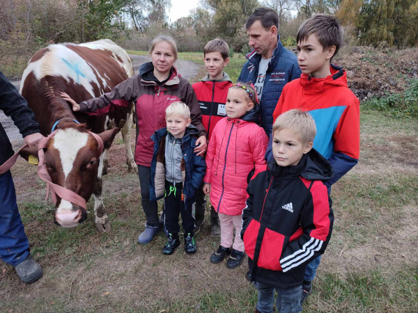 Підтримка багатодітних родин села