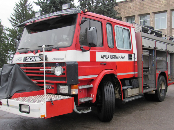 Бобровицька громада отримала пожежний автомобіль