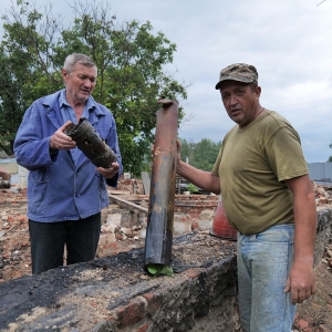 Брати Юрченки демонструють російські вбивчі подарунки