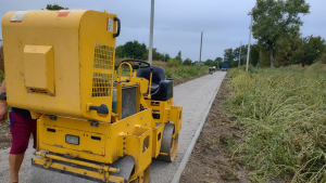 У парку Кобижчі проводяться роботи з благоустрою