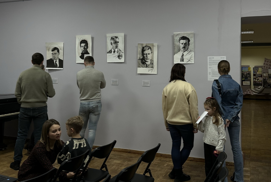 Графіка як спосіб колективного осмислення важливих імен