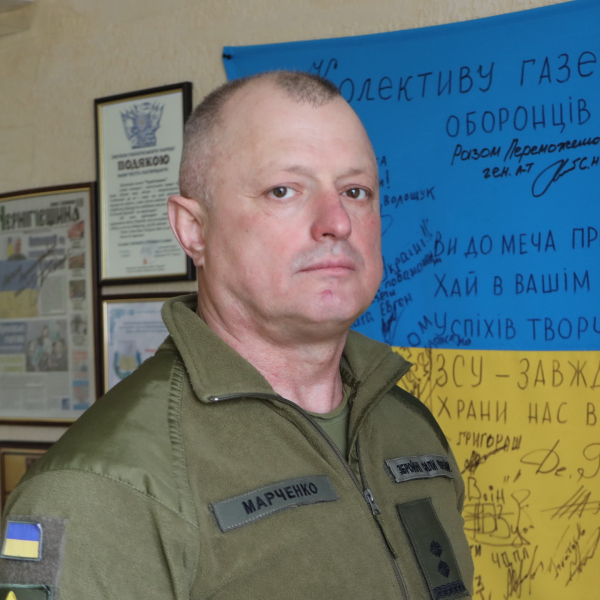 Микола Марченко: «Основна зброя нашого народу – це сам український народ!»