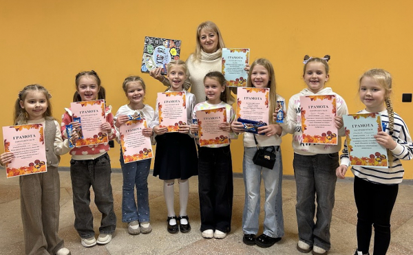 Світлана Меньшикова зі своїми переможцями