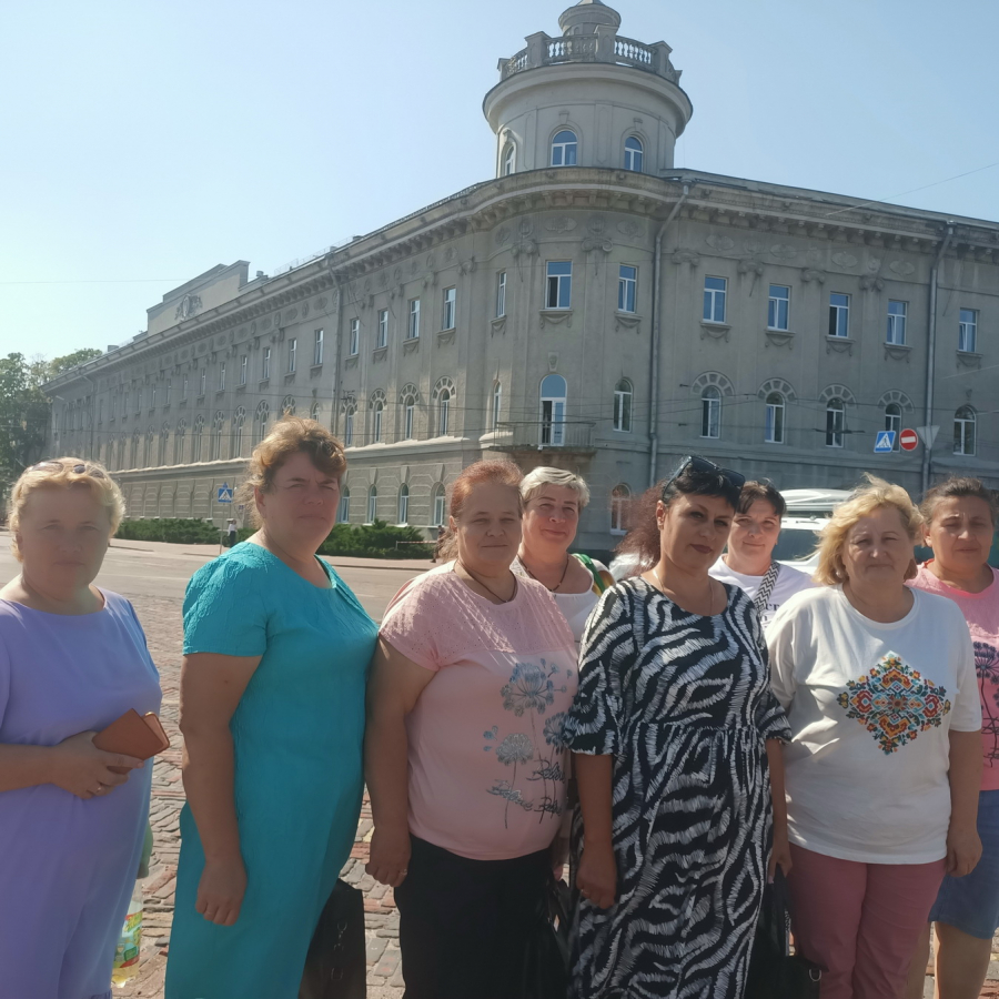 Делегація з Яблунівки