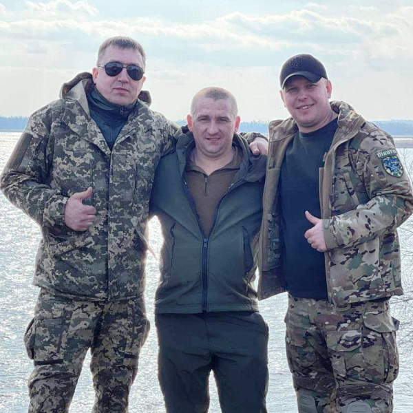 Андрій Квітка із Горішніх Плавнів, позивний «Гот», Сергій Козел із села Гаврилівка Роменського району, і Володимир Семінько