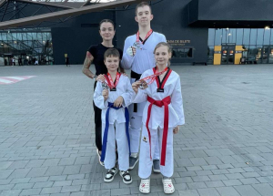 Чернігівські тхеквондисти привезли медалі з Молдови