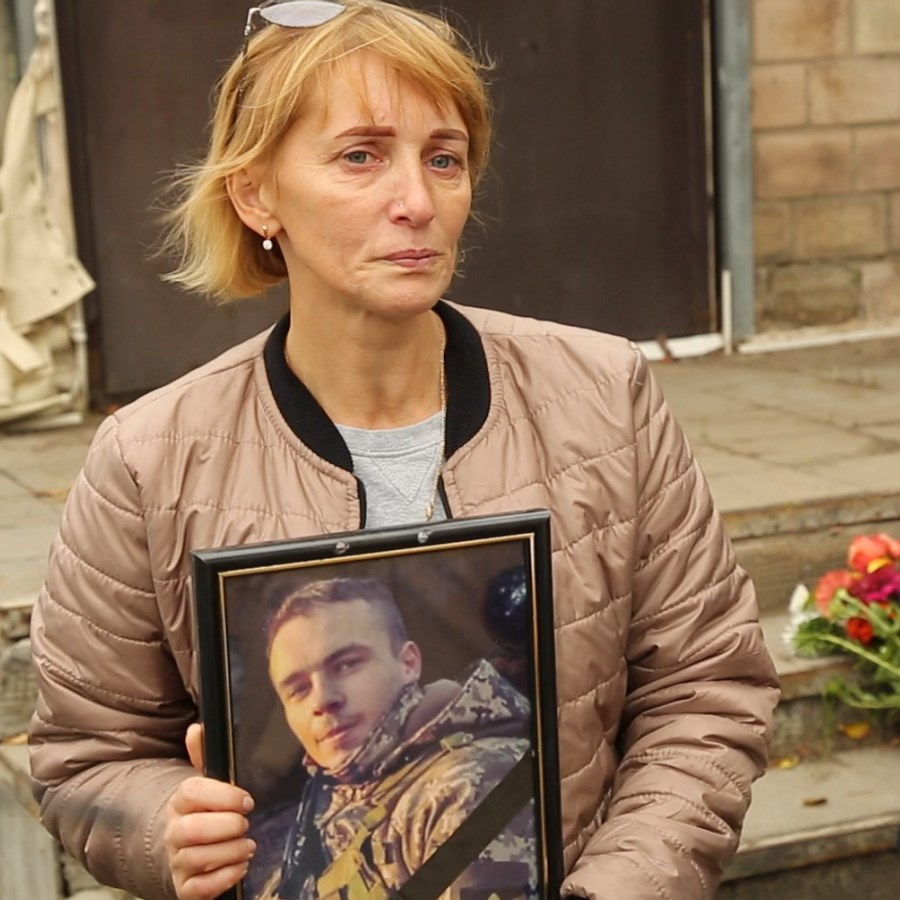 Ірина Мудренко - матір загиблого захисника