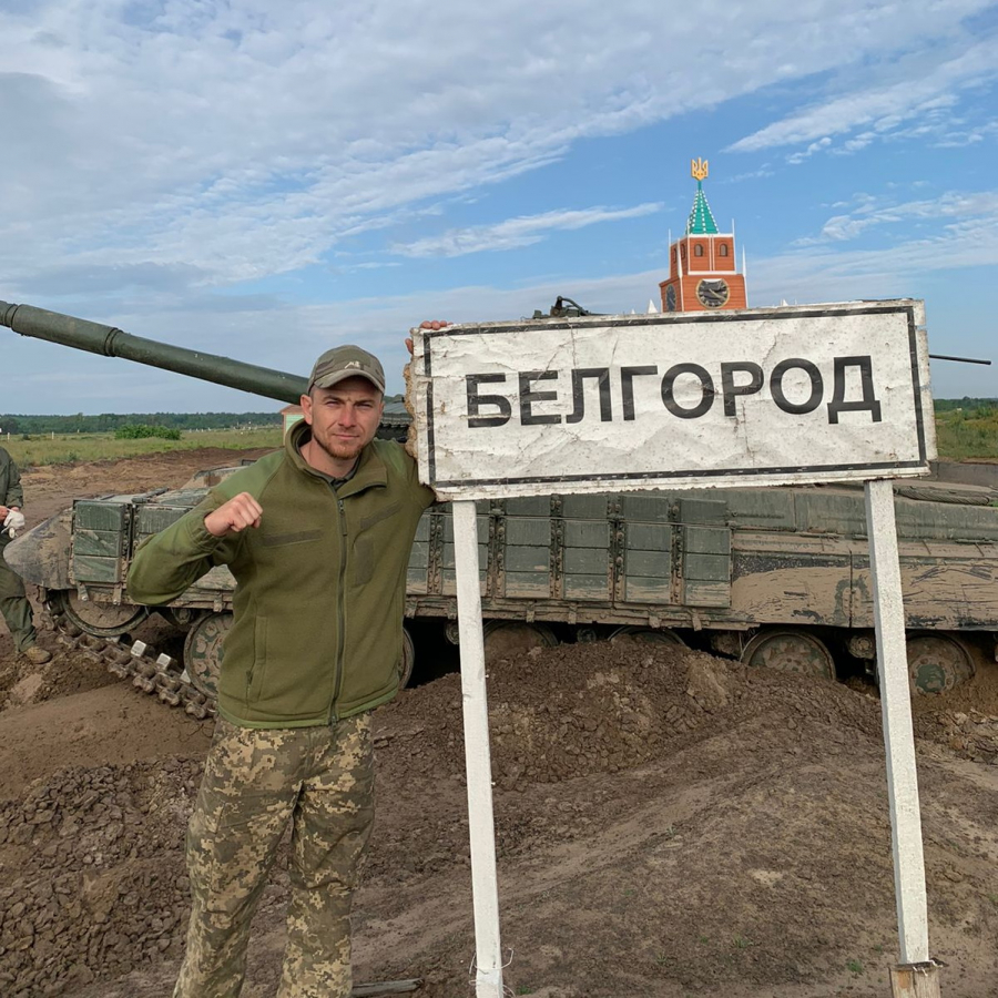 Дмитро Балабуха на навчаннях