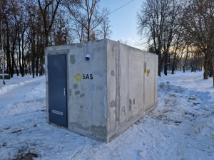 На прикордонні з’являються модульні укриття