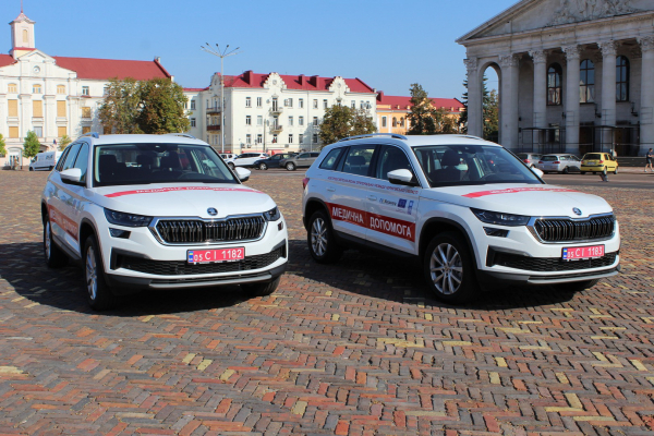 Прикордонні громади отримали медичні авто