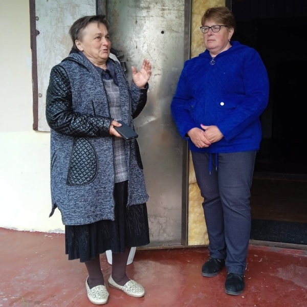 Ніна Чайка і Ніна Доброговська