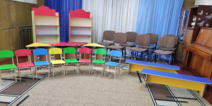 Меблі в укриття від ЮНІСЕФ