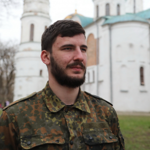 Доброволець Ігор Бистревський: «Хочу захищати Україну і стати генералом»