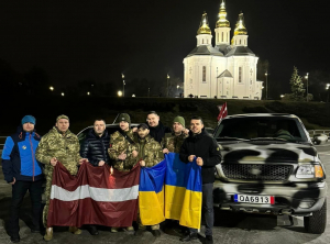 Одержали допомогу від латвійців