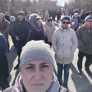 Голіруч зустрічають окупантів