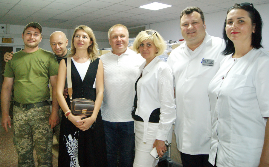 Бобровицька опорна лікарня одержала від Благодійного фонду Ірини Коломієць таку допомогу, яку ще не одержувала від жодного «благодійного» політика