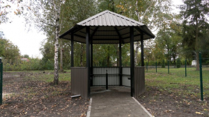 Новий бювет у селі Кобижча