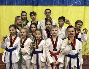 11 медалей вибороли чернігівські тхеквондисти у Києві