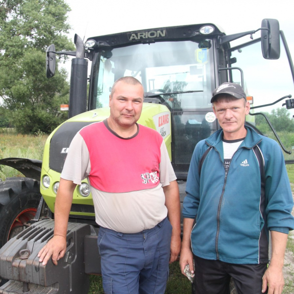 Михайло Ігнатенко та Сергій Кожух з Архипівки